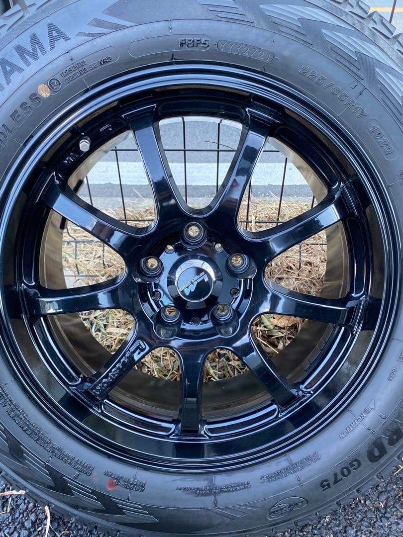 YOKOHAMA iceGUARD G075 225/65 R17 4本セット