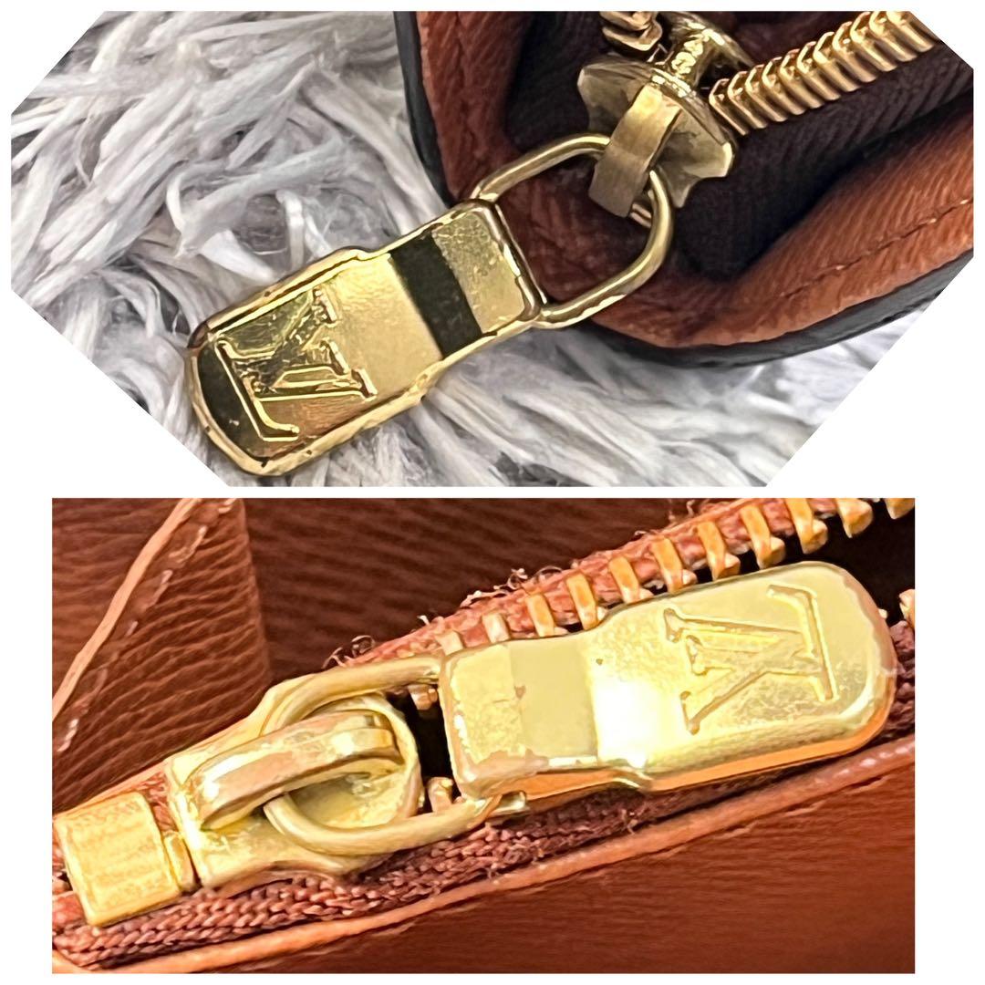 ルイヴィトン　ポルトモネ　ジップ　モノグラム　長財布　ラウンドファスナー