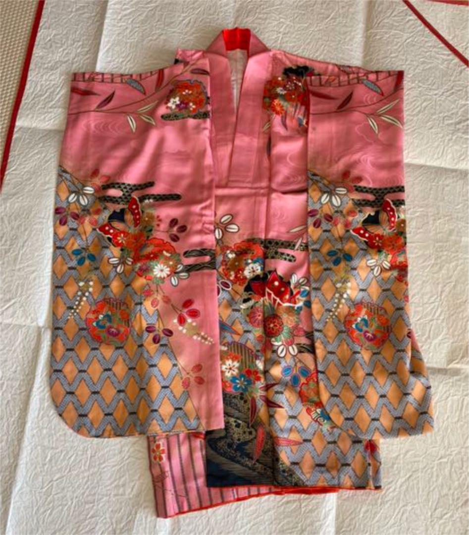 七五三 着物、襦袢、帯セット