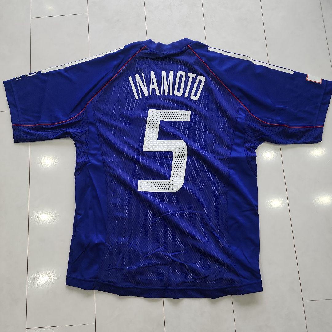 ヤ*）様 2002日韓W杯 日本代表マッチデイユニフォーム 稲本潤一 5 新品タ
