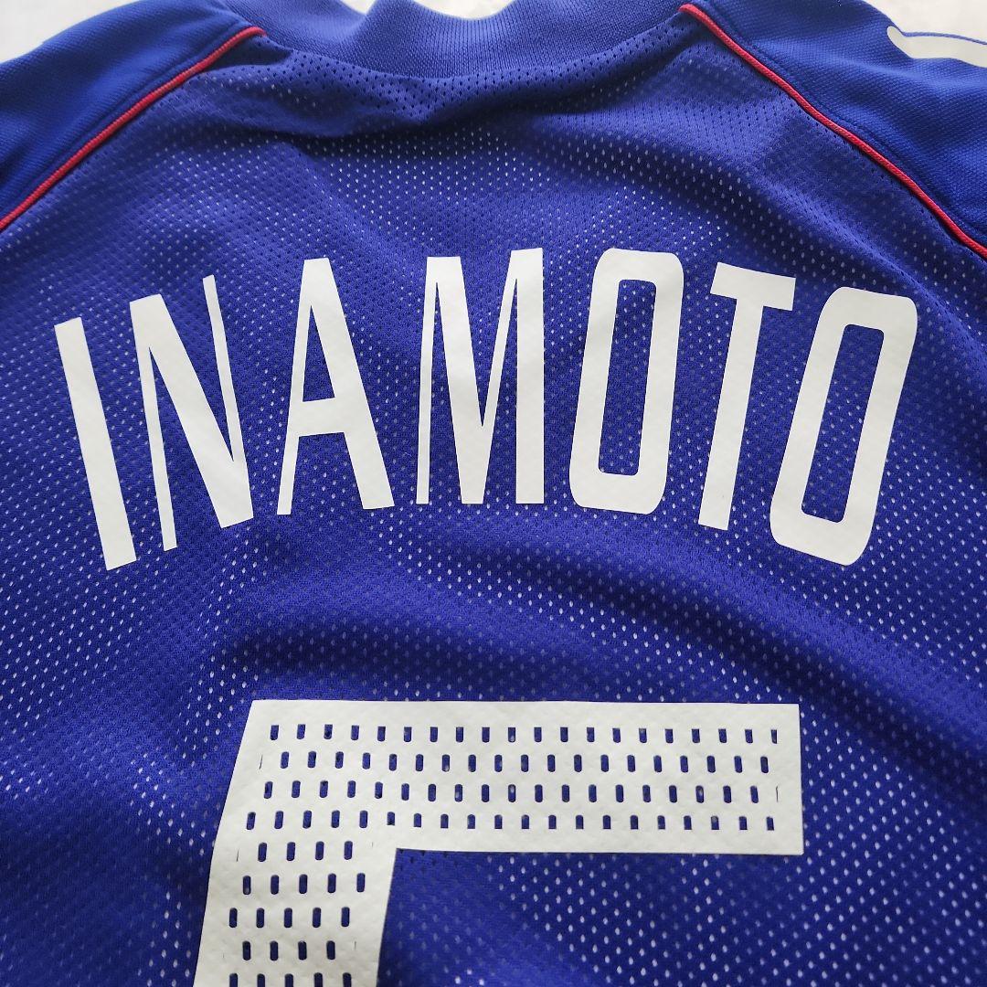 ヤ*）様 2002日韓W杯 日本代表マッチデイユニフォーム 稲本潤一 5 新品タ