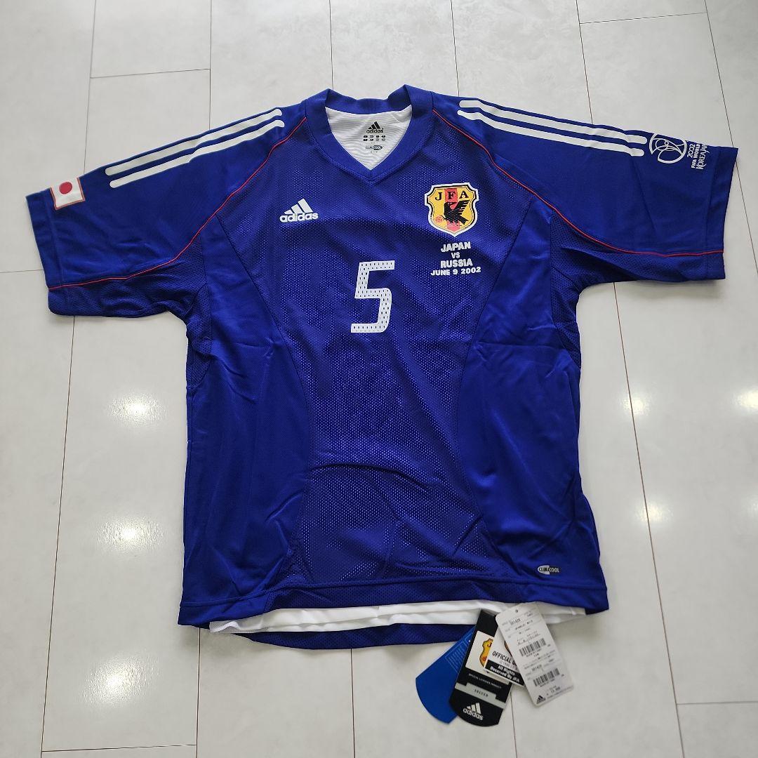 ヤ*）様 2002日韓W杯 日本代表マッチデイユニフォーム 稲本潤一 5 新品タ