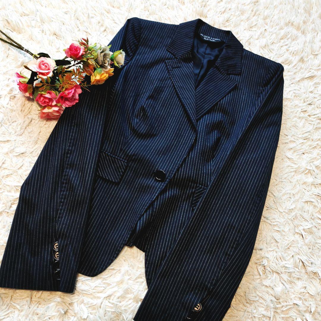 ポールスミス セットアップ スーツ 1ボタン ワイドパンツ ネイビー 42 XL