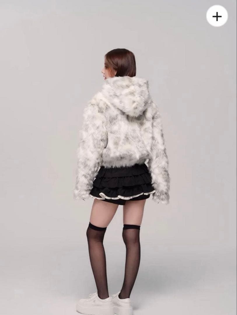 ジャケット・アウター ANDWANG Petit Fur Duffle Coat