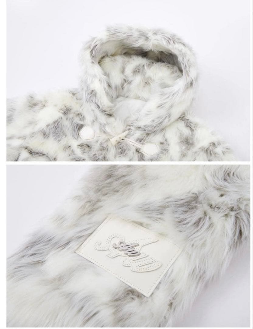 ジャケット・アウター ANDWANG Petit Fur Duffle Coat