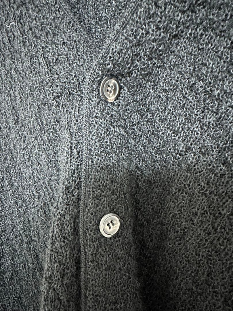 AUBERGE オーベルジュ 別注 モヘア カーディガン 黒 44 L