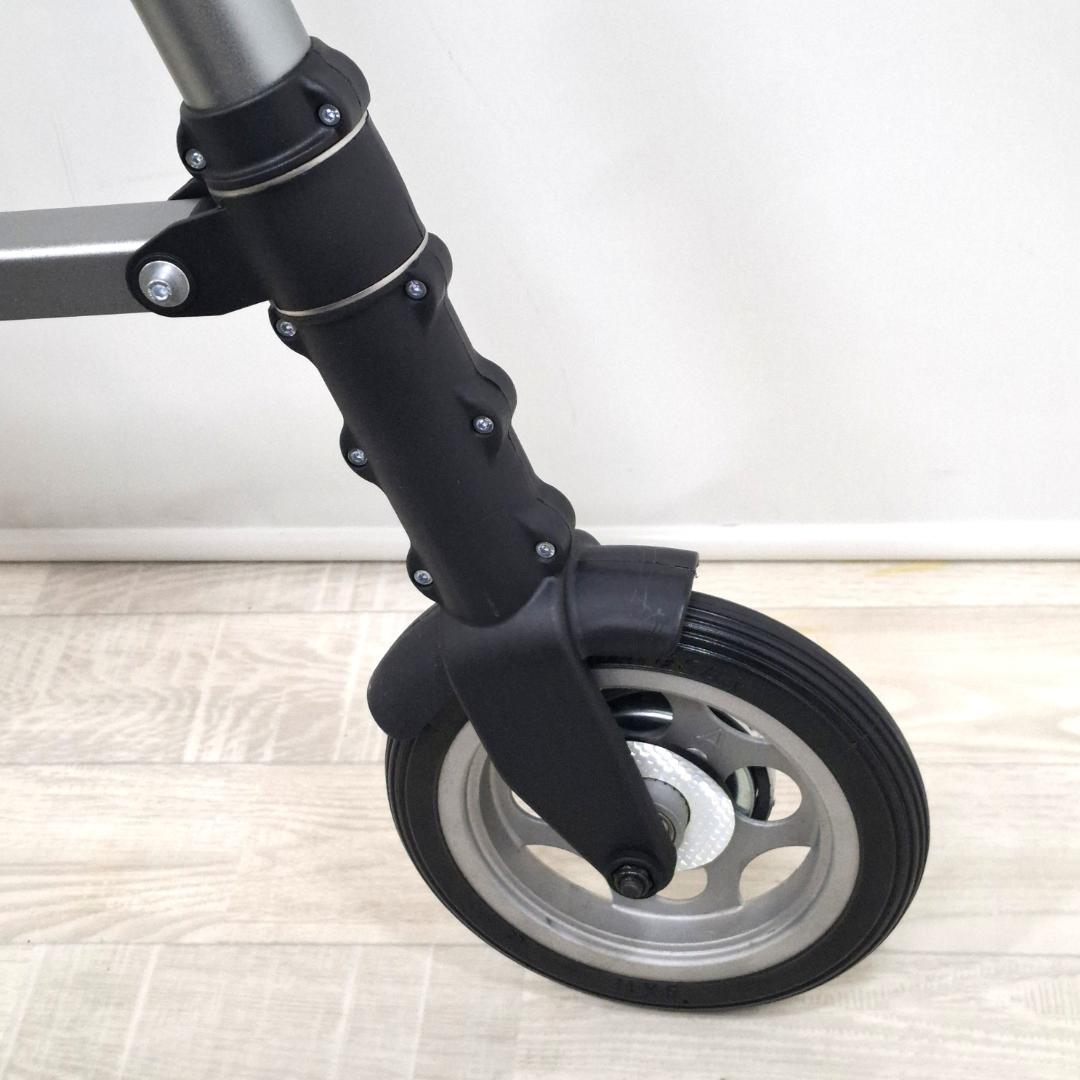 美品★A-bike city 折りたたみ自転車★ノーパンクタイヤ★シリアルあり★