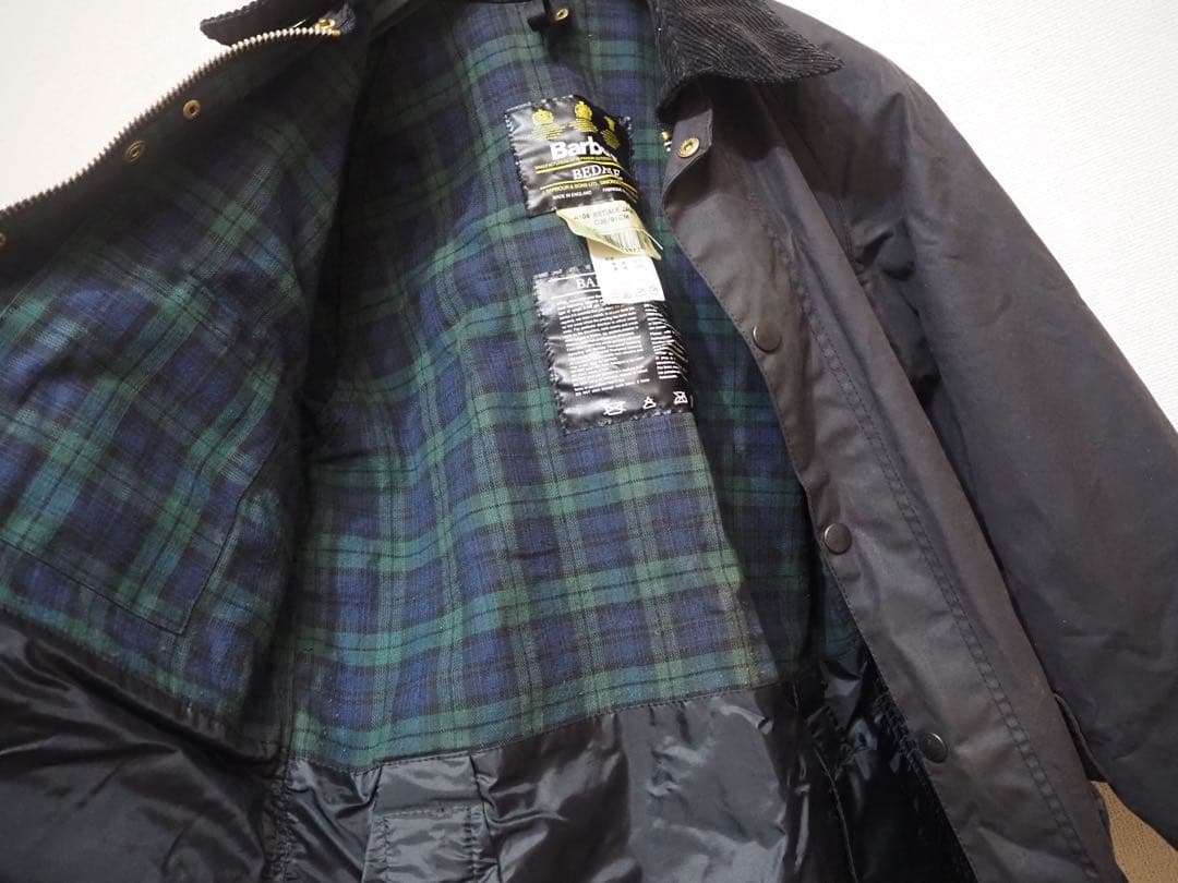 Barbour A104 Bedale Jacket ブラック C36/91cm