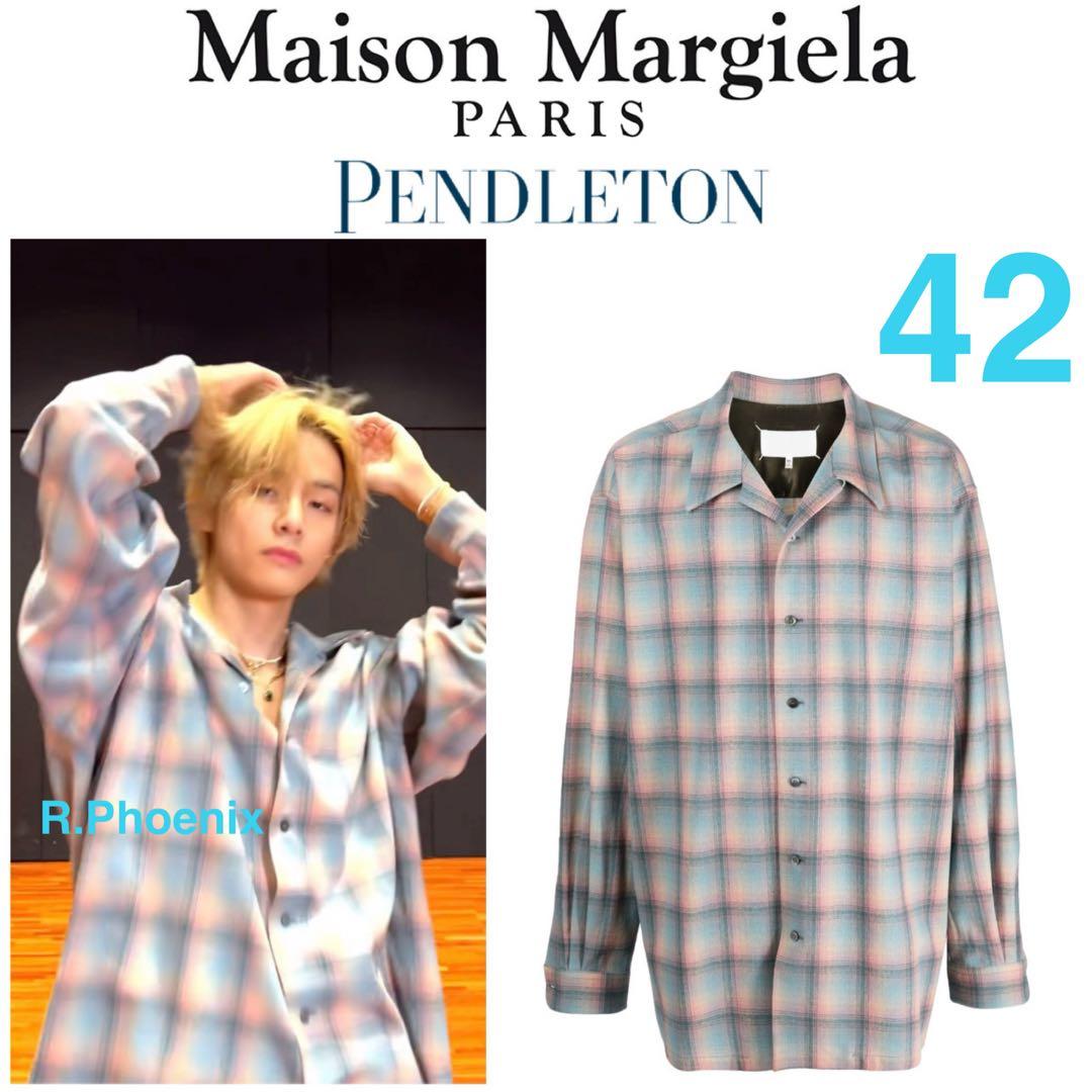 【Maison Margiela×PENDLETON】PINK SHIRT 42