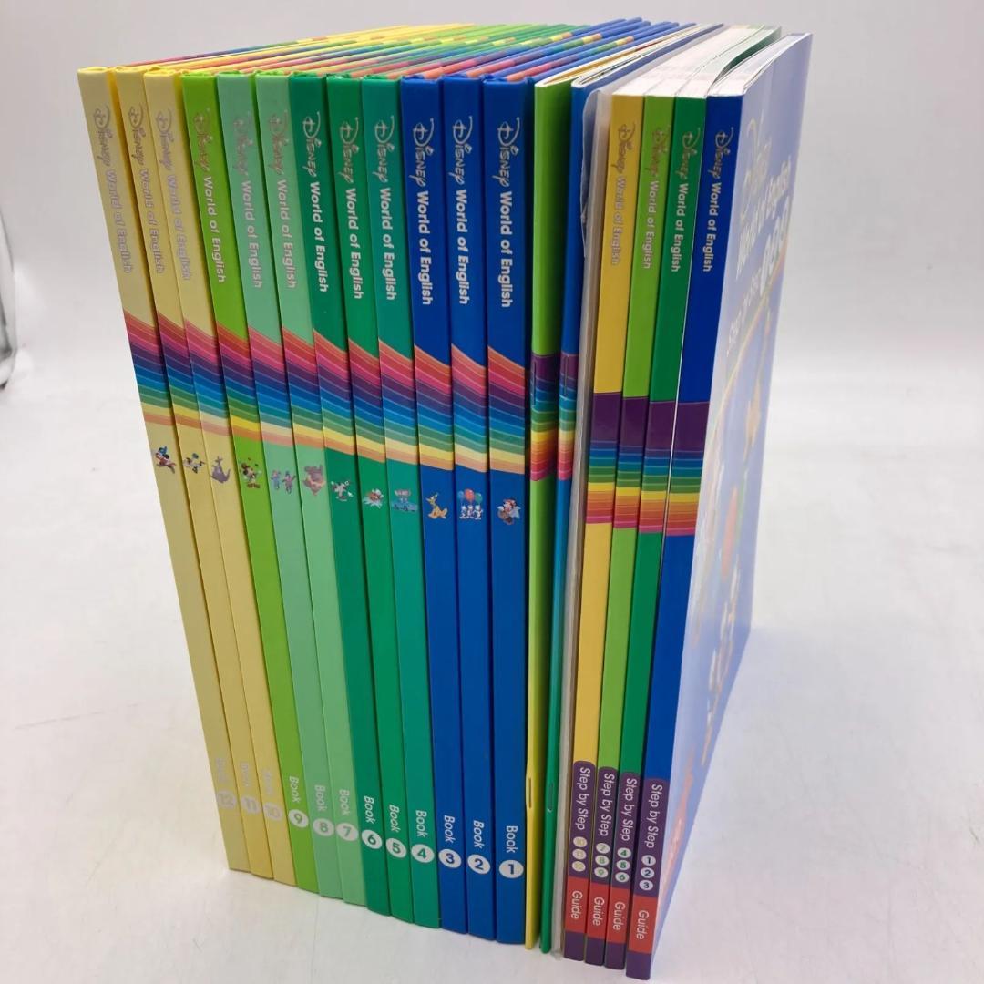 メインプログラム　絵本 CD ブルーレイ　ディズニー英語システム　804421