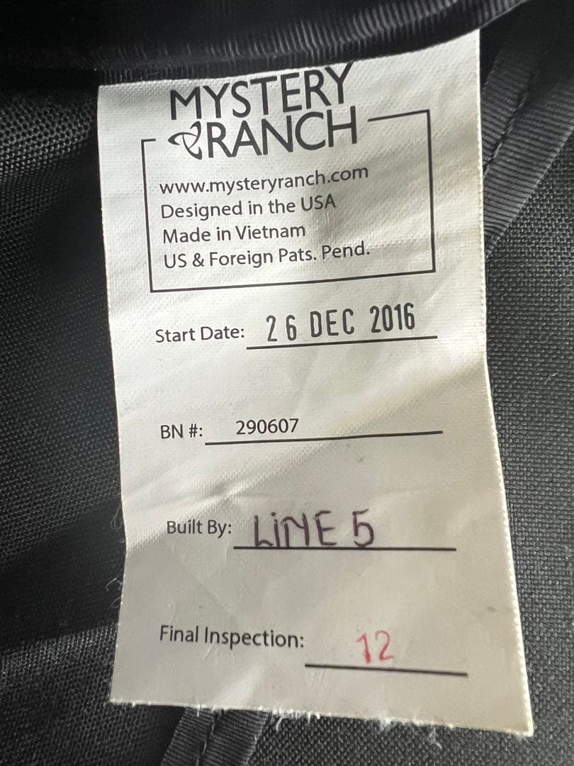 【入手困難】MYSTERY RANCH メッセンジャー　インベーダー　超美品