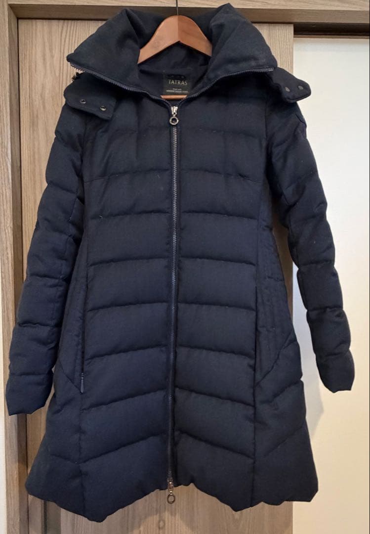 TATRAS トゥモローランド 別注　ネイビー ロングダウンジャケット