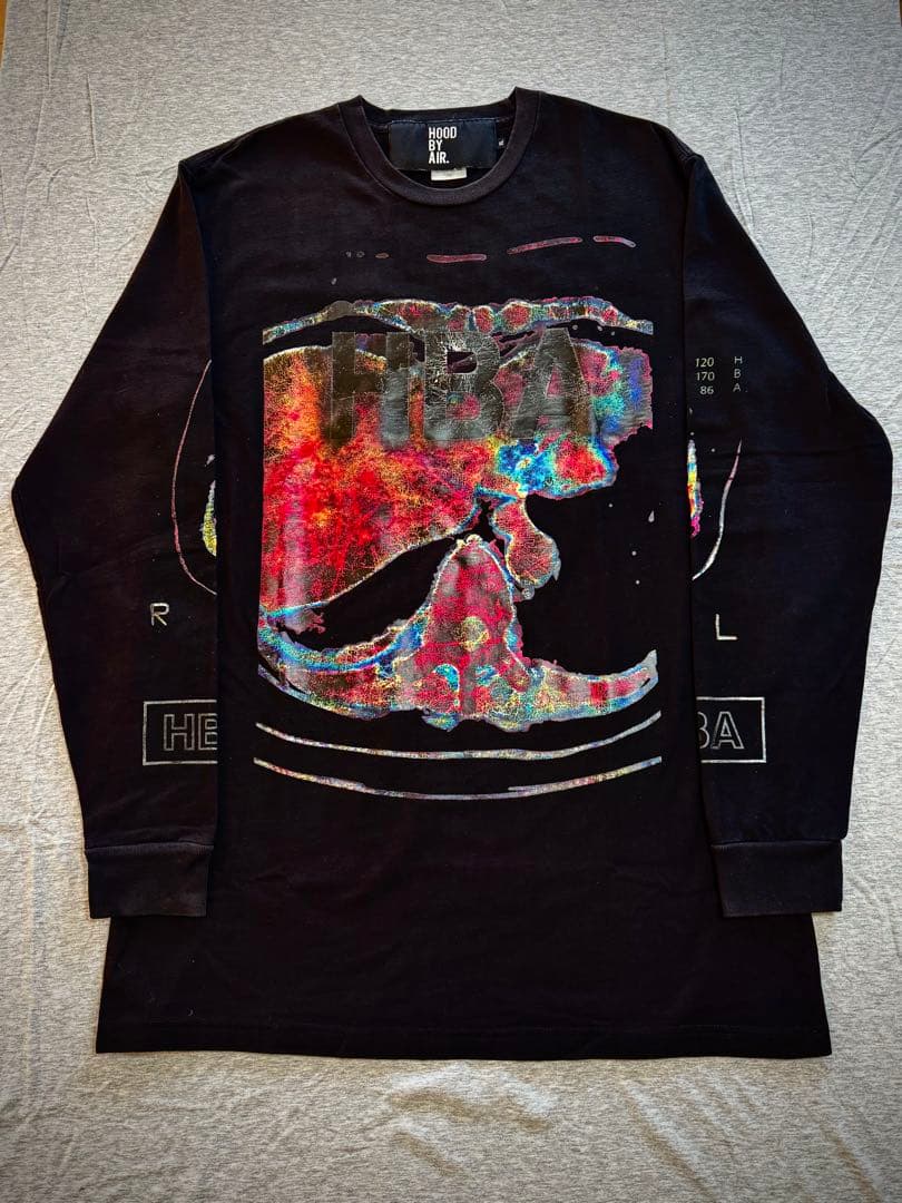 Hood By Air HBAロングTシャツ(希少正規品)最終値下げです。