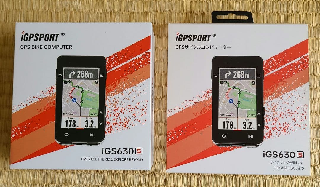 【美品】iGPSPORT iGS630S GPSサイクルコンピュータ