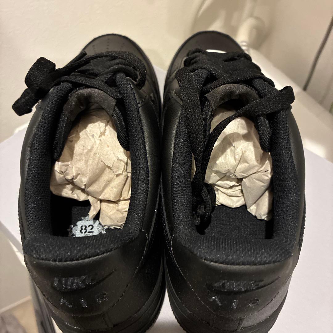 【新品未使用】NIKE エアフォース1 LOW 07ブラック　27.5