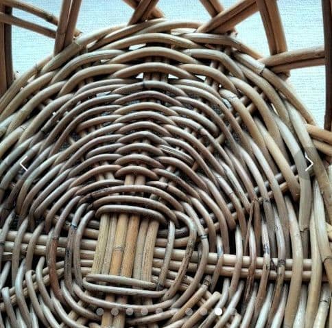 頑丈なかごバスケット２点　ランドリーバスケット