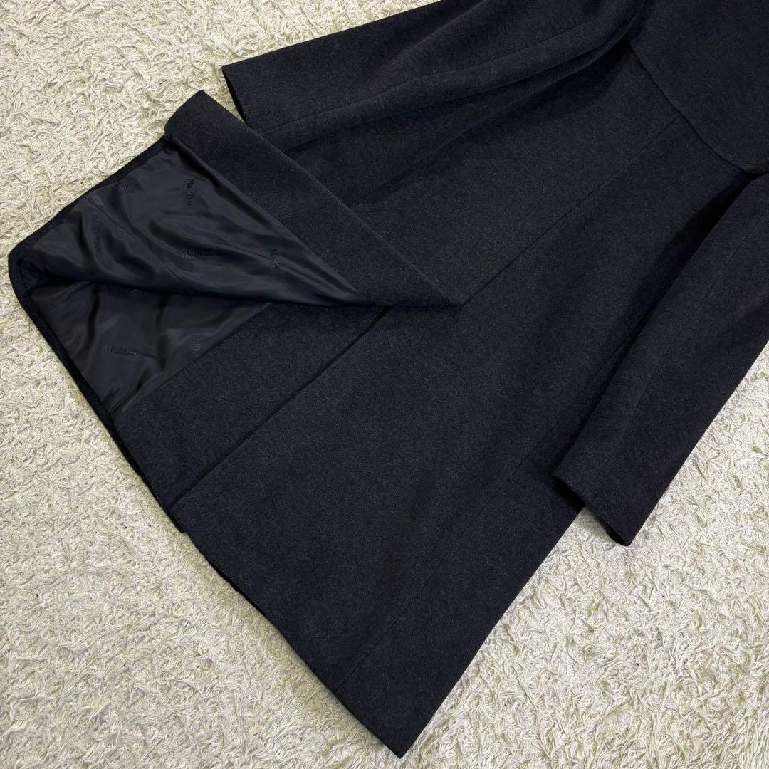 マックスマーラ　イタリア製　上質　ヴァージンウール　ダッフルコート　I40