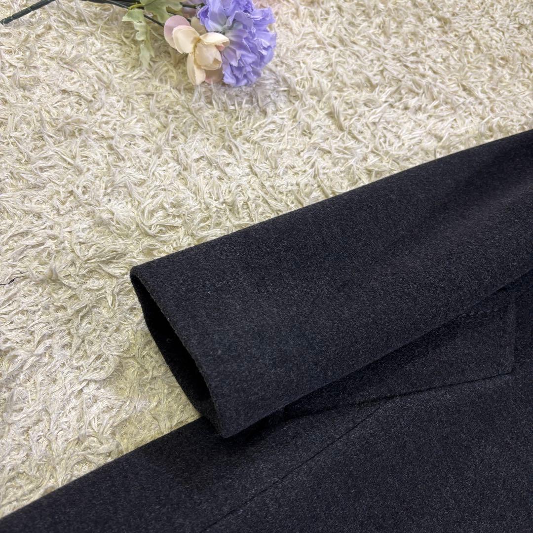 マックスマーラ　イタリア製　上質　ヴァージンウール　ダッフルコート　I40