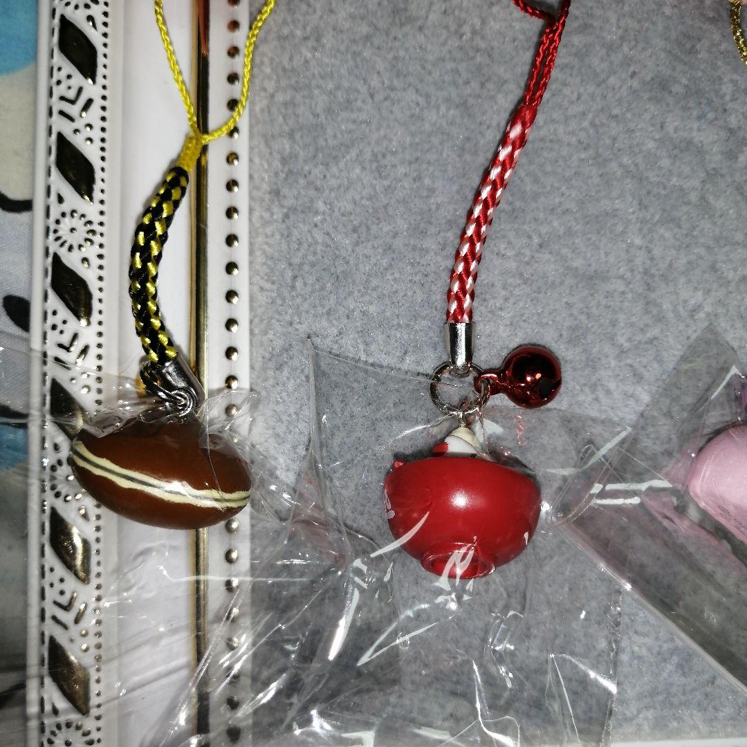 ハローキティ　根付け　和菓子　5種