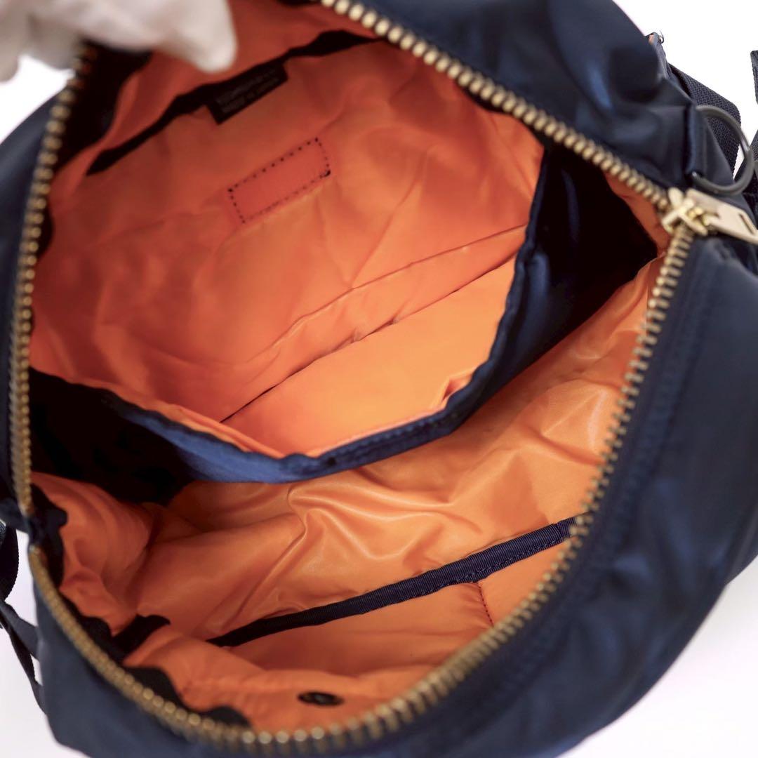 極美品✨希少✨ポーター タンカー ショルダーバッグ アイアンブルー 保存袋付き