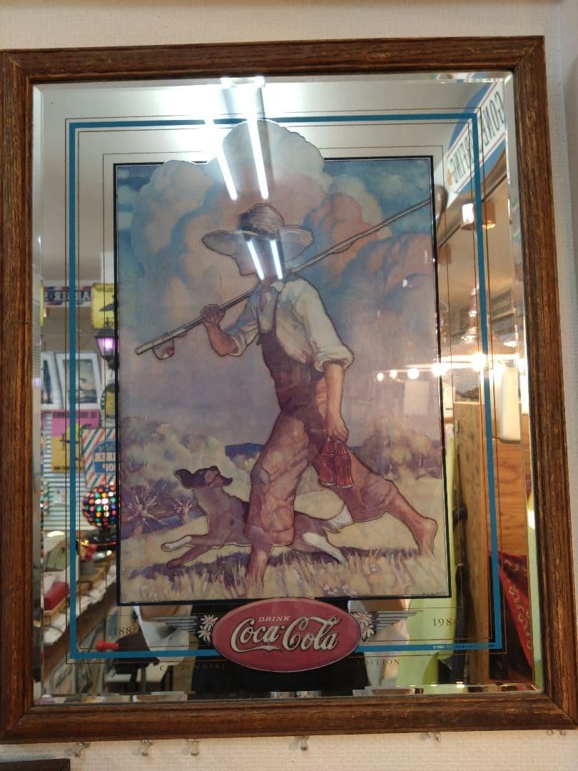 ノーマン・ロックウェル　1点物パブミラー