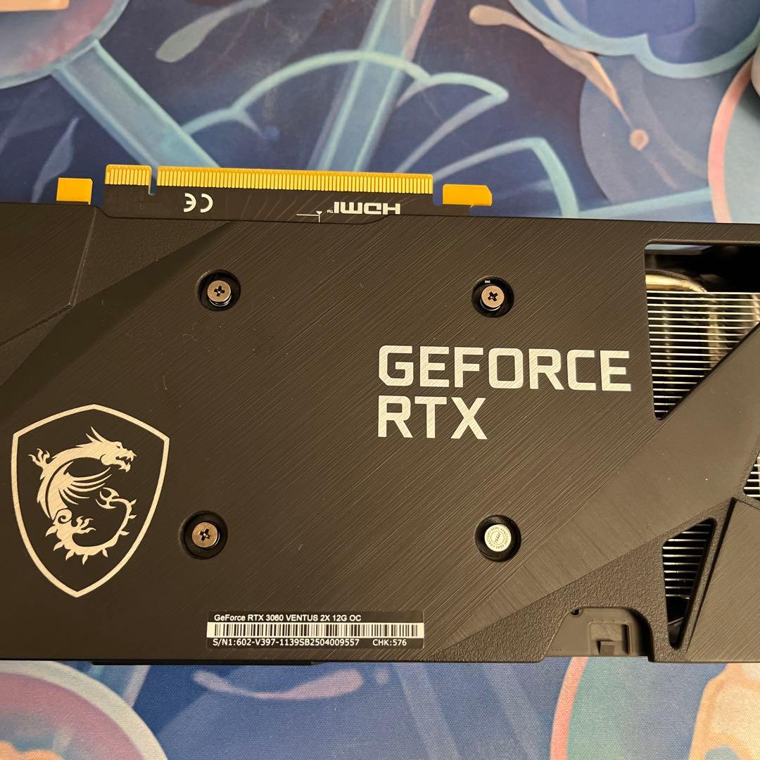 MSI GeForce RTX 3060 Ventus 2X 本体