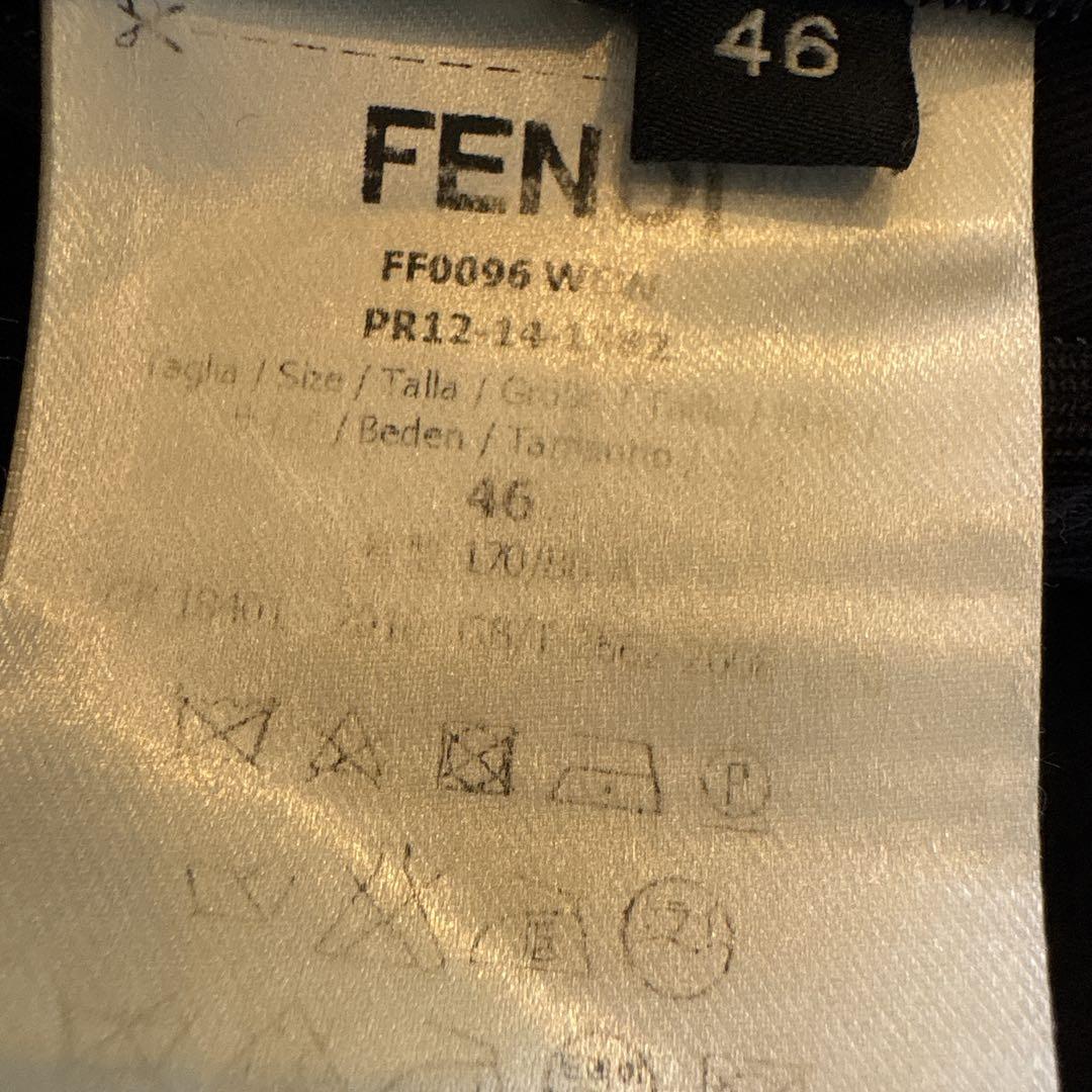 FENDI ステンカラーコート　ライナーカシミヤ