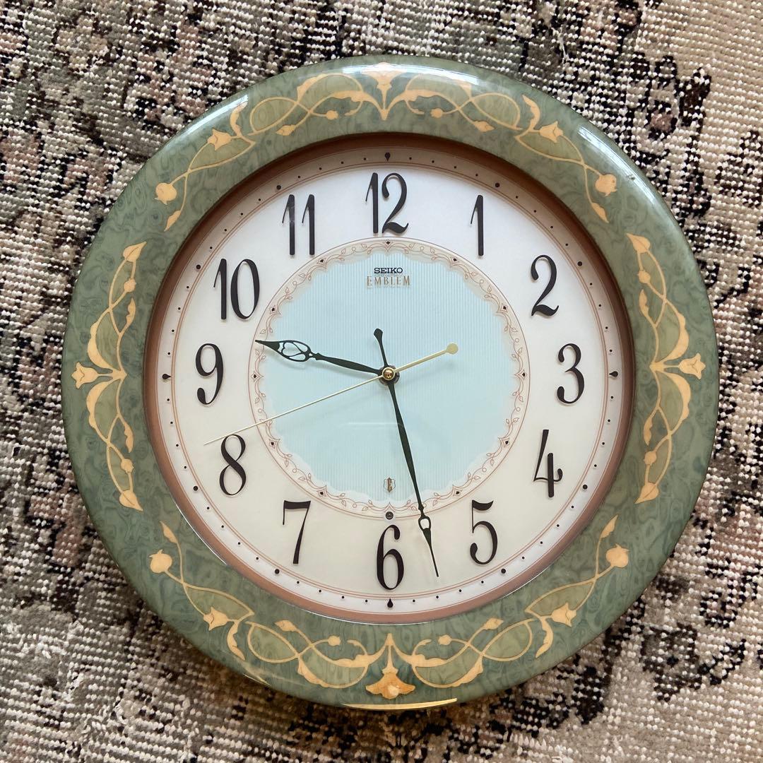 SEIKO EMBLEM 掛時計