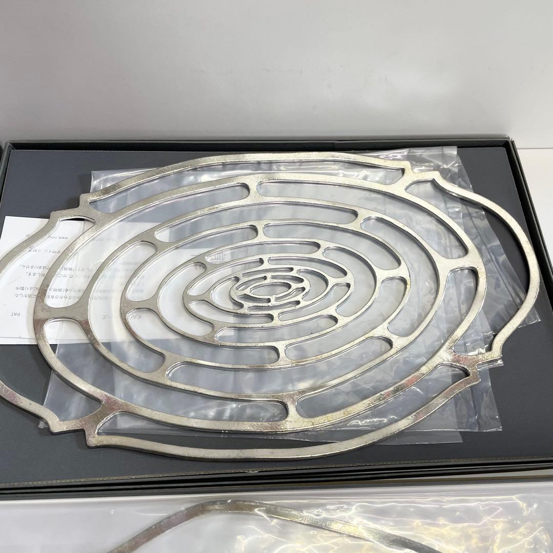 ４つセット　能作　nousaku kago かご　カゴ　まとめ　錫製　スズ