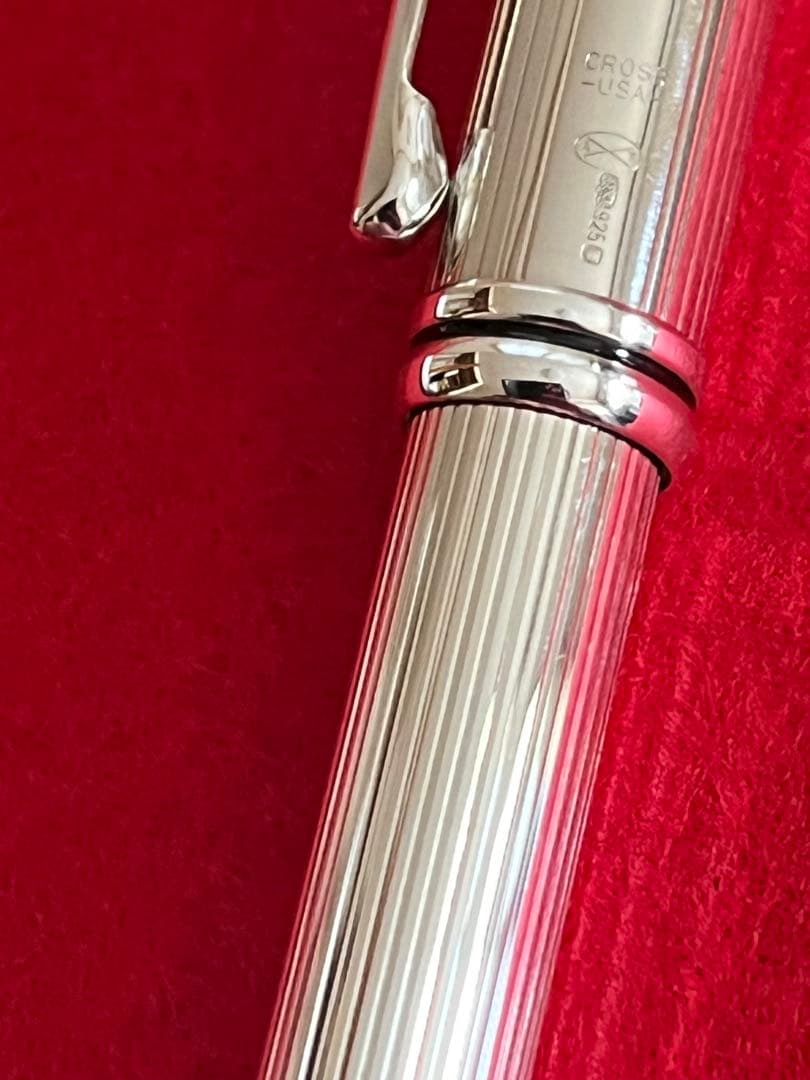 クロスボールペン タウンゼント★スターリングシルバー★❗️極美品‼️