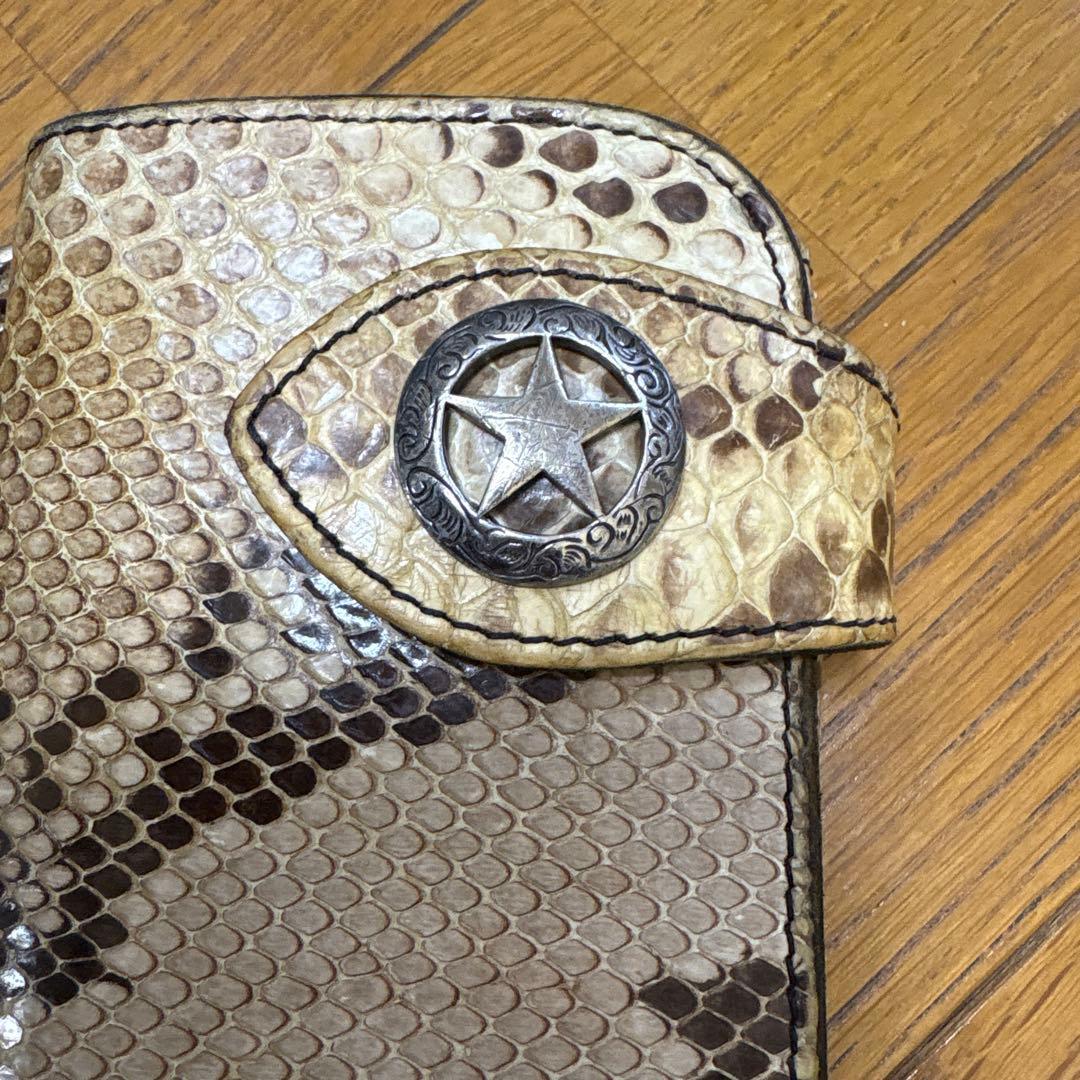 アルズニ　長財布ダイヤモンドパイソン3点セット‼️超美品‼️