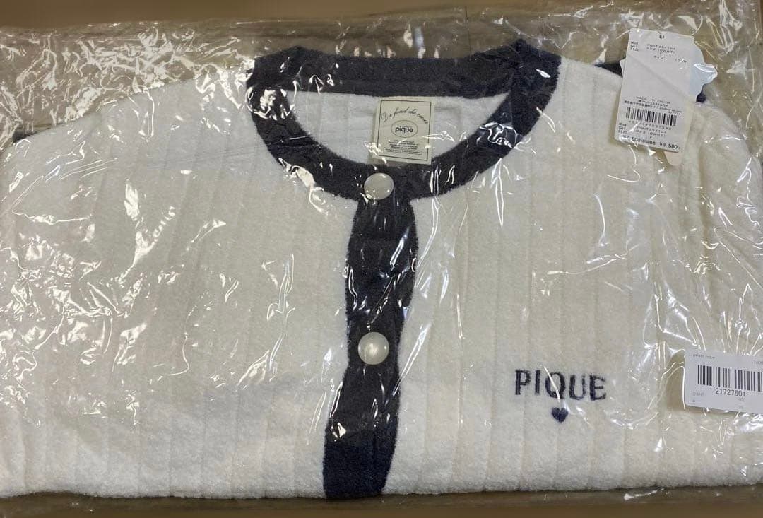 gelato pique スムーズィーリブカーディガン&スカショーパンSET