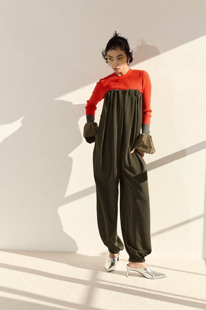 サロペット・オーバーオール・オールインワン OMMO TUCK BUSTIER ALL IN ONE