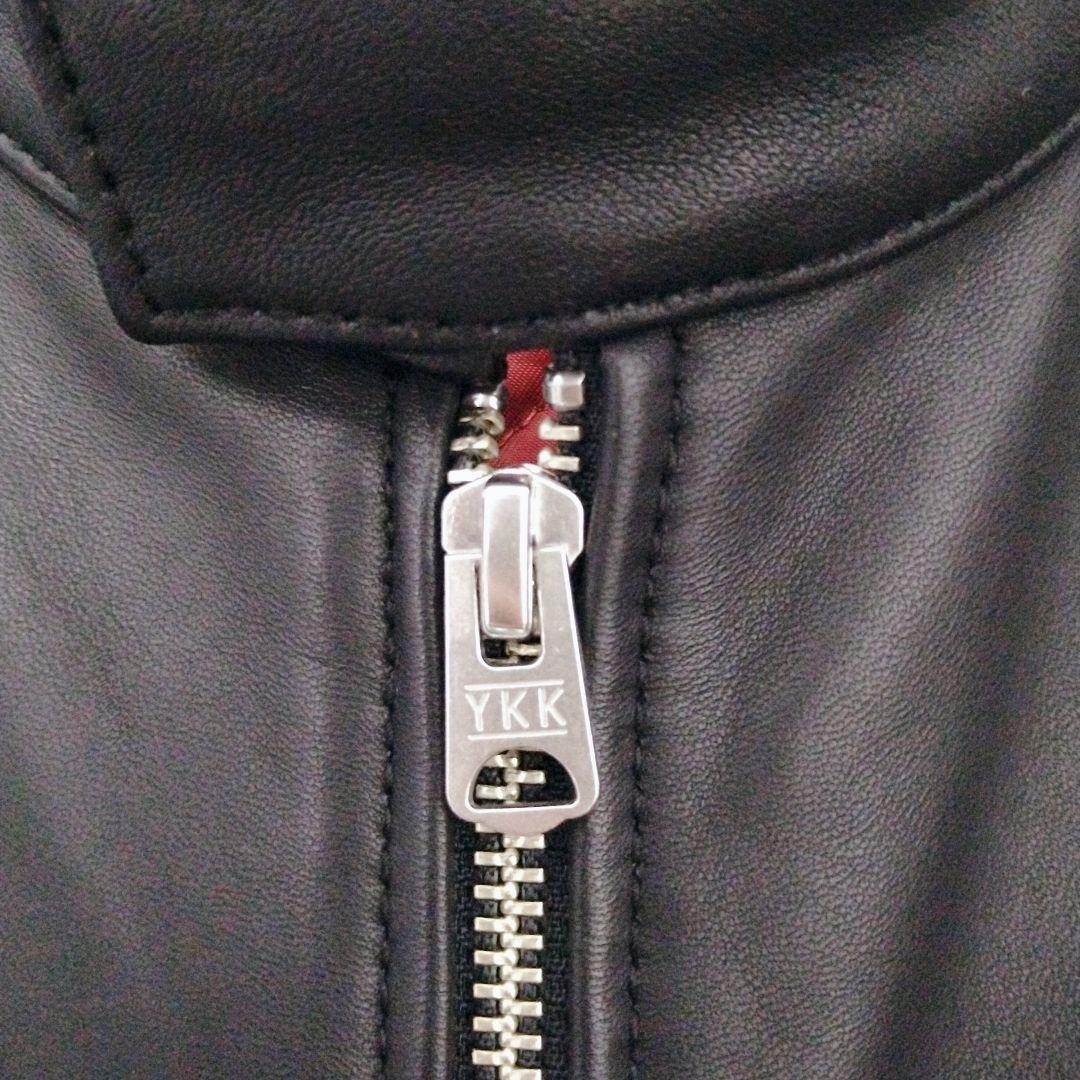 【美品】ユニオンステーション メンズビギ レザージャケット 羊革 Lサイズ