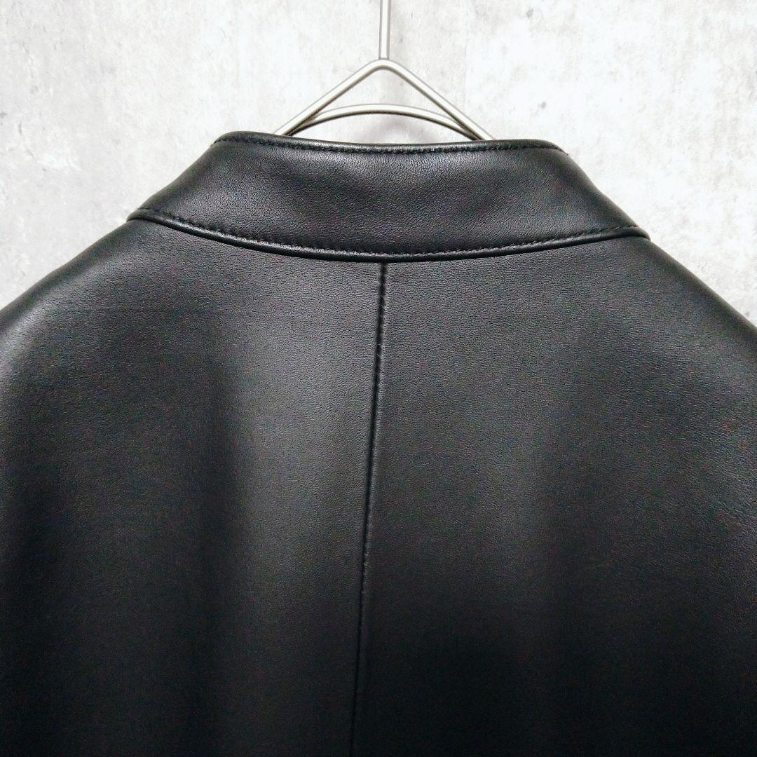 【美品】ユニオンステーション メンズビギ レザージャケット 羊革 Lサイズ