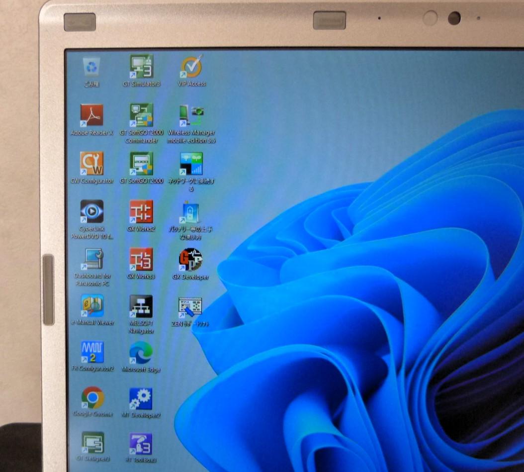 パナCF-SZ5PDQVS三菱iQ-Works2等ソフト入SSD256GB8GB