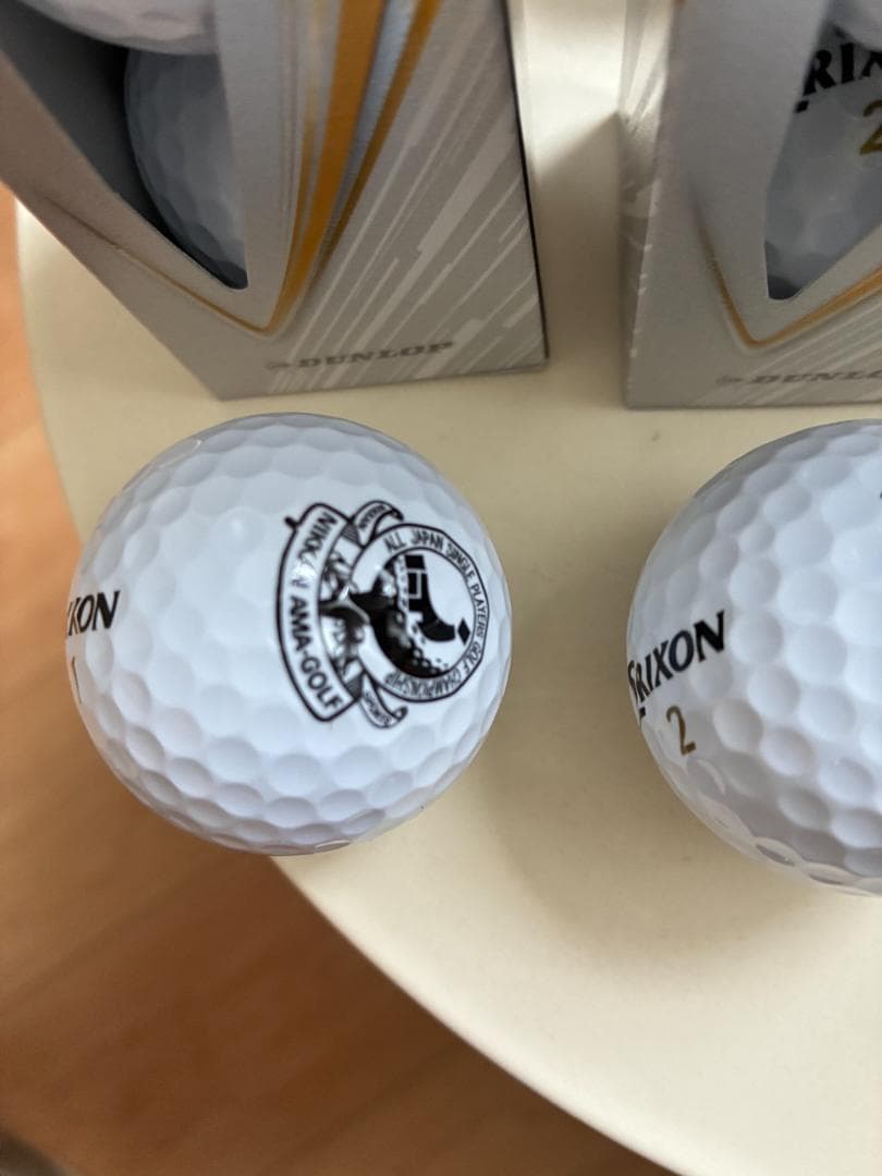 最後スリクソン Z-STAR Diamond ネーム入 7スリーブ 21球外箱無