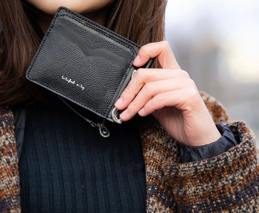 Luca02 財布 マネークリップ 国産レザー