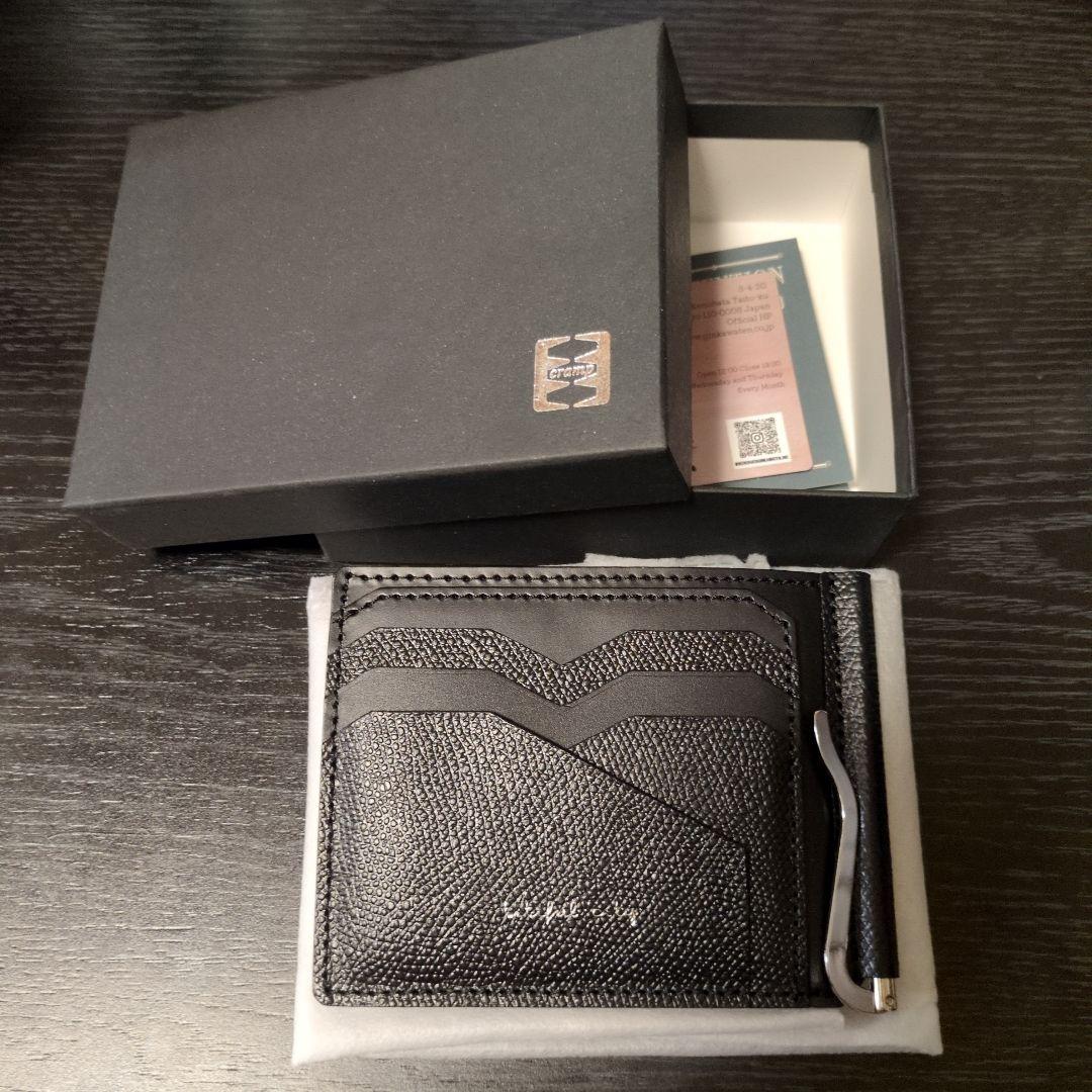 Luca02 財布 マネークリップ 国産レザー