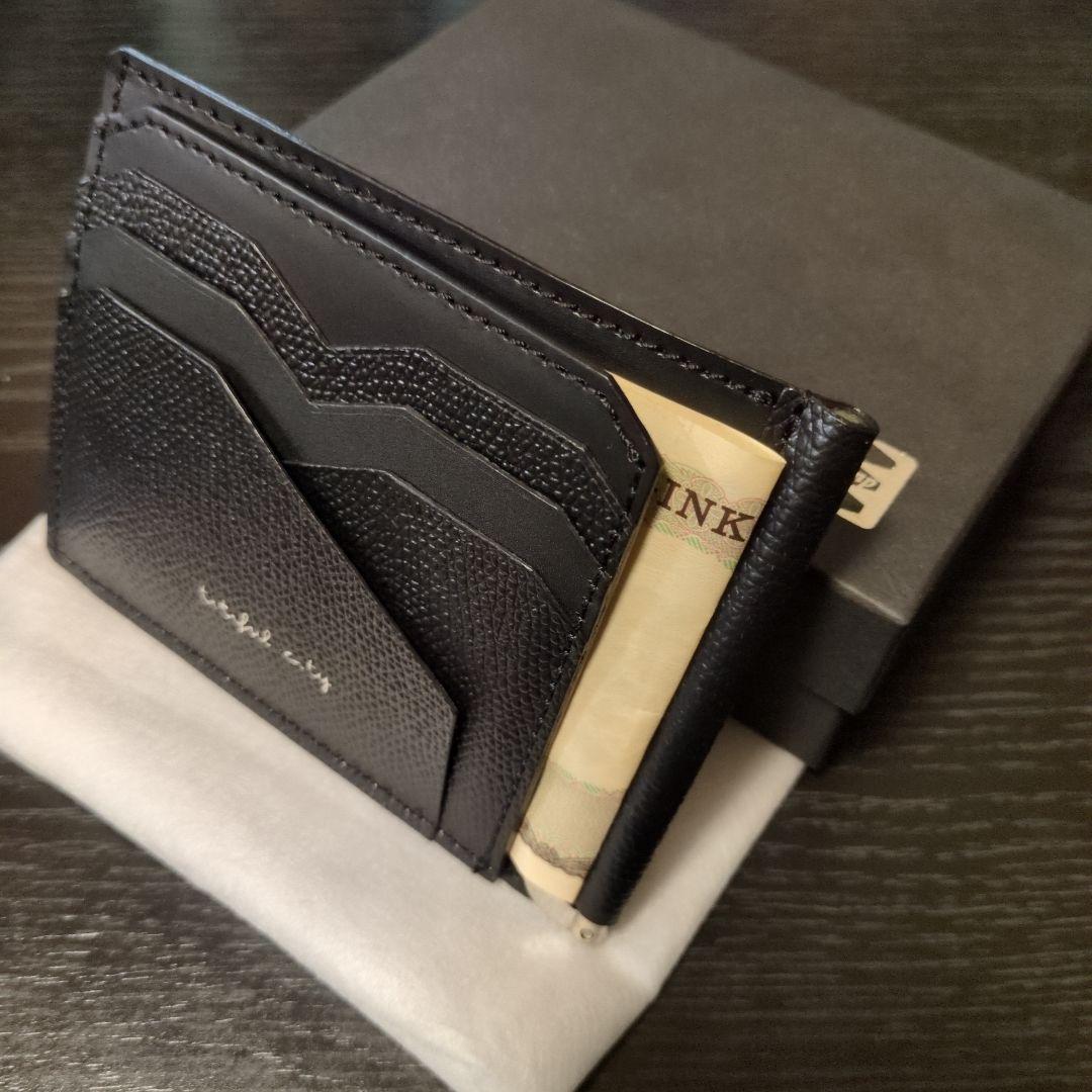 Luca02 財布 マネークリップ 国産レザー