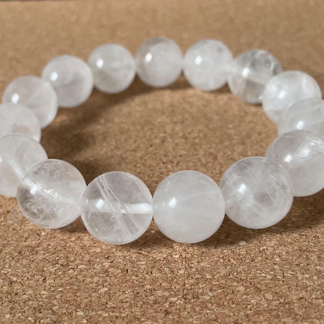 ⭐︎T.A⭐︎【H&E社正規品／保証書付き】アゼツライト 14㎜ 17.5㎝