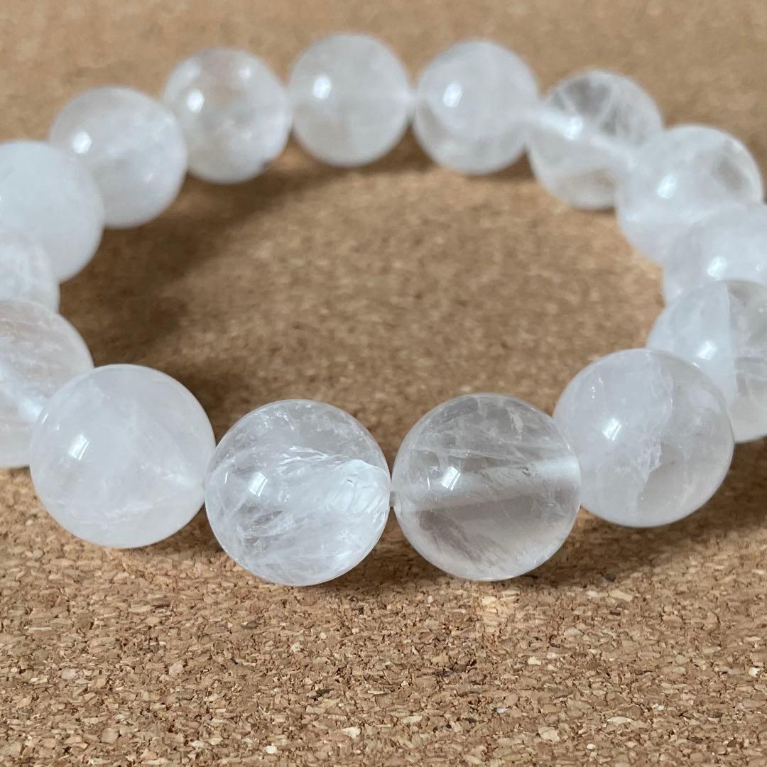 ⭐︎T.A⭐︎【H&E社正規品／保証書付き】アゼツライト 14㎜ 17.5㎝