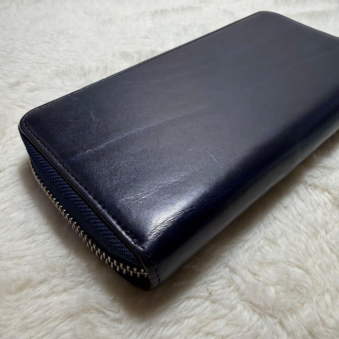 キプリス CYPRIS Ruga Shoulder レザー ラウンドジップ長財布