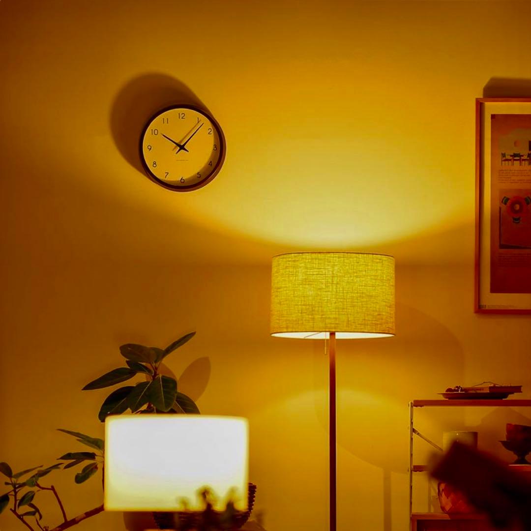 るるる⭐︎リセノ　レムノス　電波時計　掛け時計　カンパーニュ