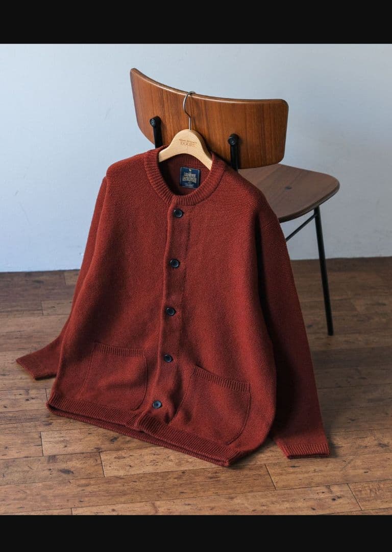 ハミルトンウールガーターカーディガン