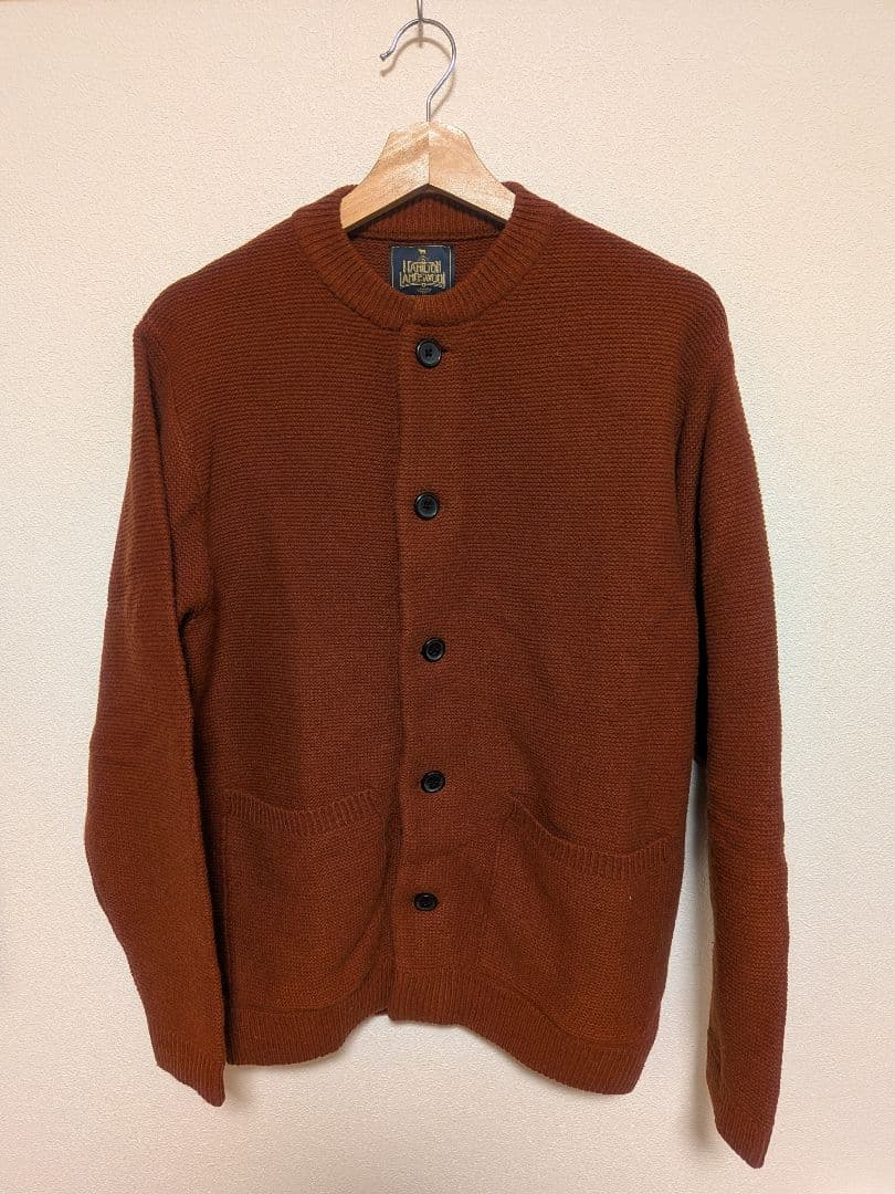 ハミルトンウールガーターカーディガン