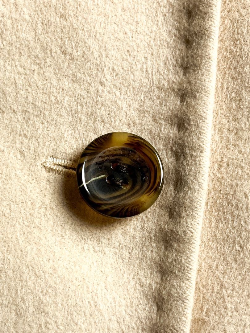 【BURBERRY LONDON】裏地ノバチェック ダブルブレストロングコート