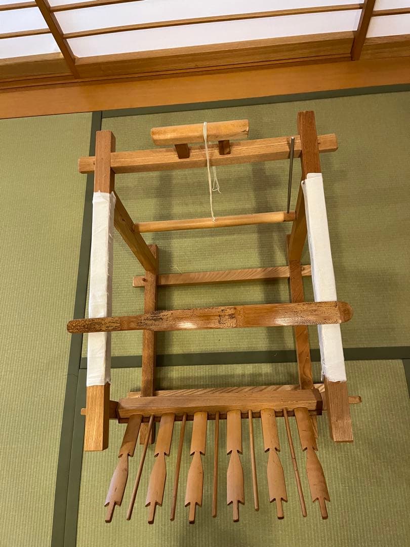 組紐台　くみひも台　綾竹台　へら付き