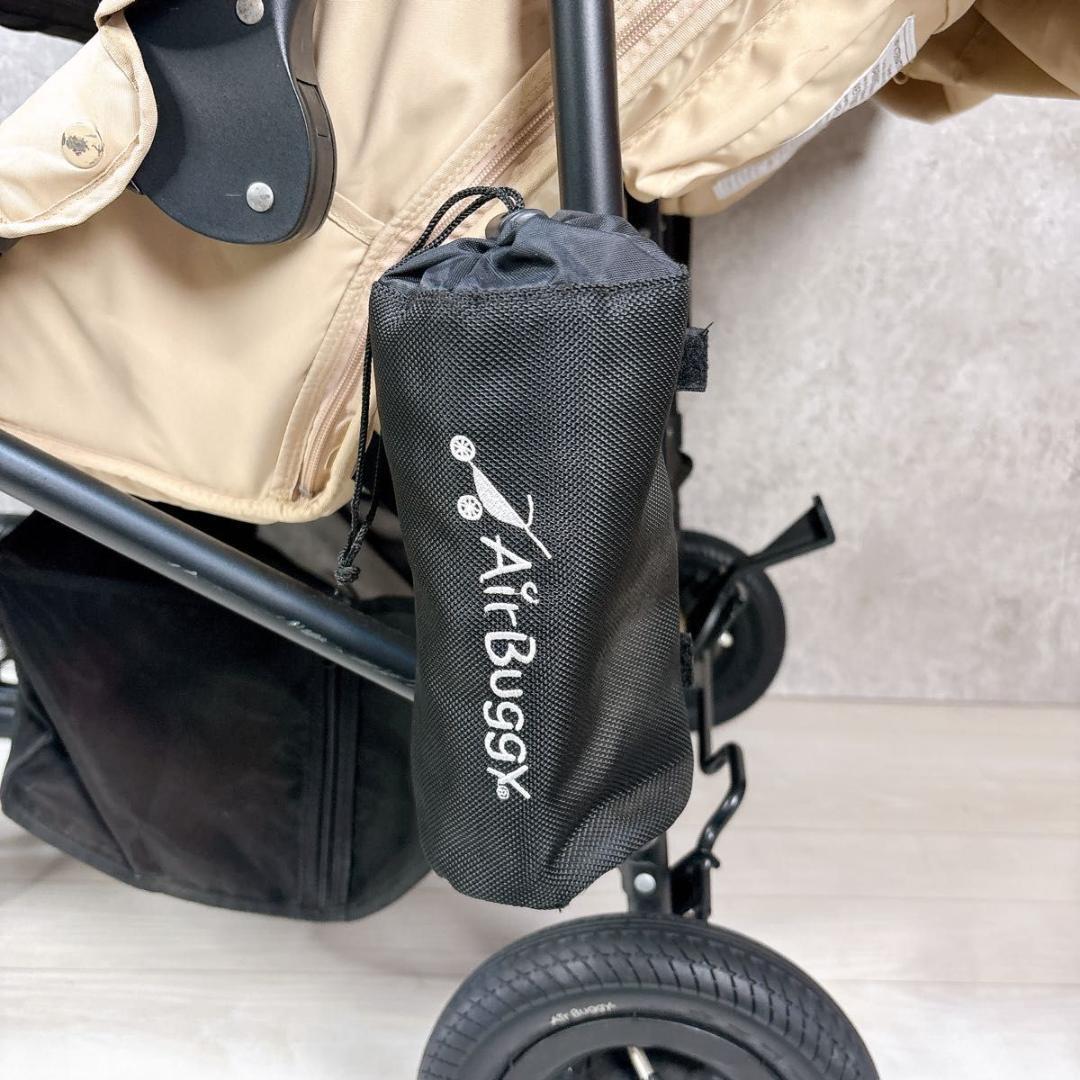 AirBuggy エアバギーココダブル 双子 2人乗りベビーカー ベージュ