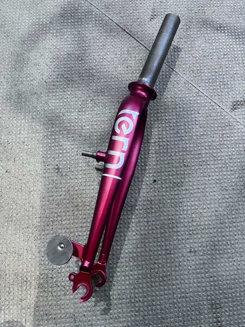 値下げtern veage N8フロントフォーク　赤レッド